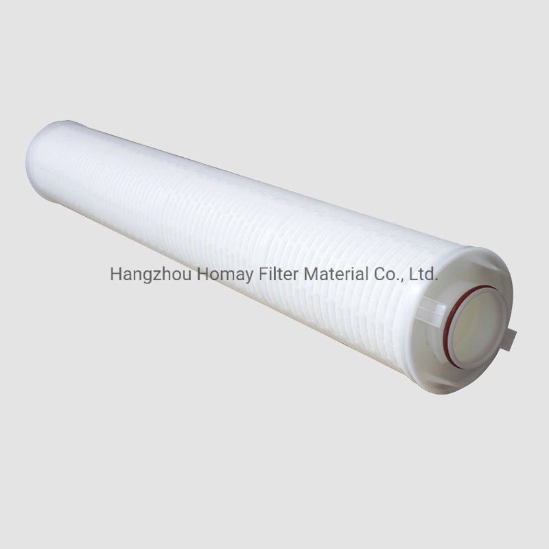 Pleated 40" High Flow Water Filter Cartridge for Industrial Water Treatment