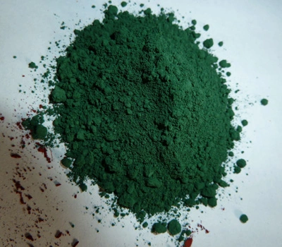 Eisenoxidgrünes Pigment